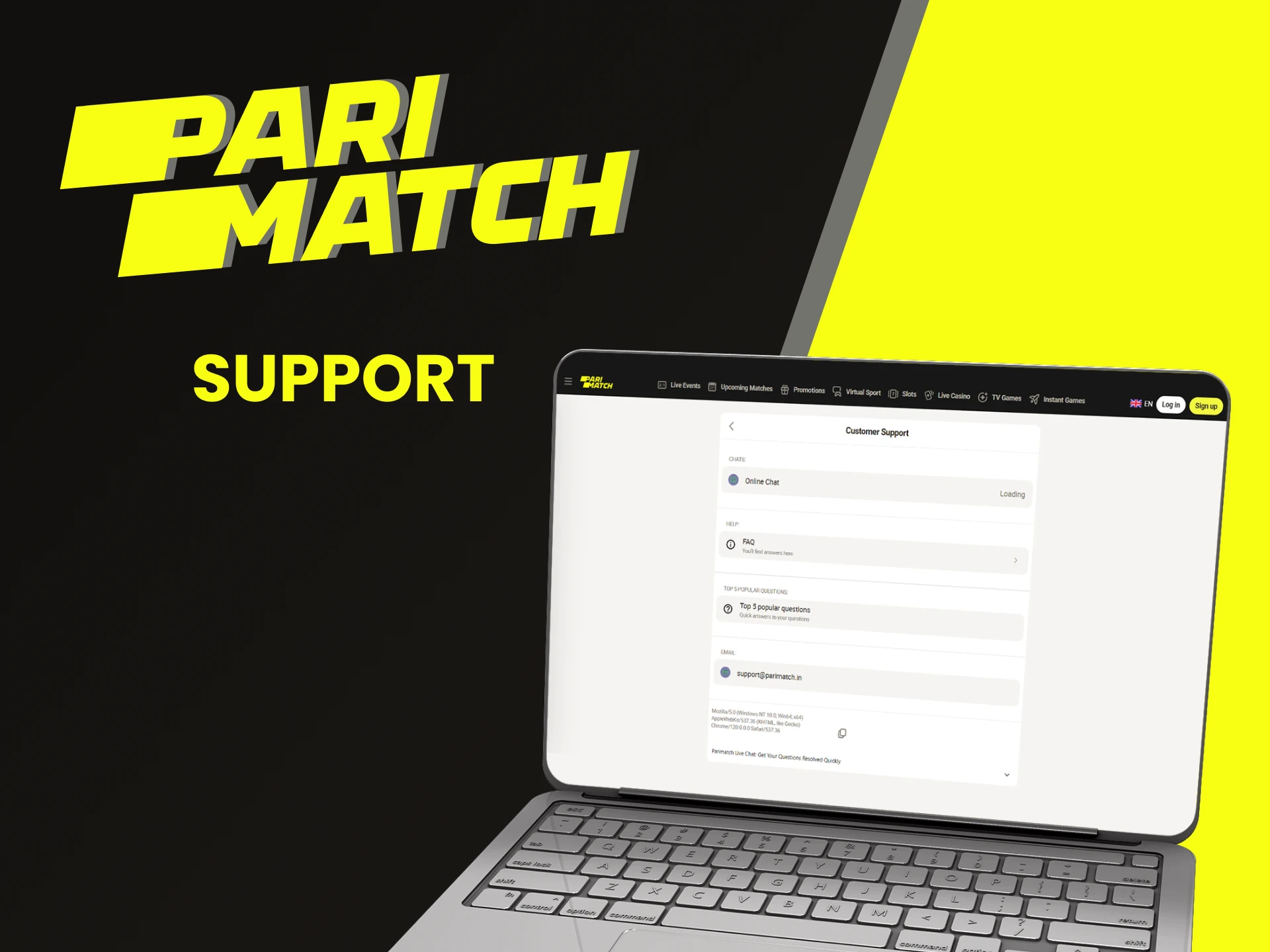 Parimatch Support